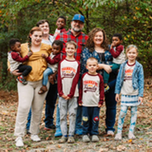 An adoptive family shares why they adopted three sibling groups.